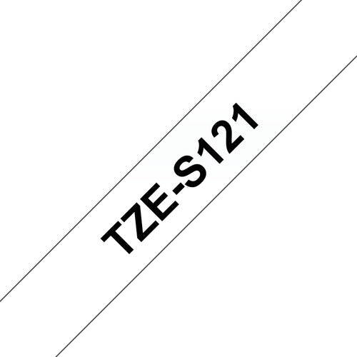 Brother TZE-S121 label-making tape