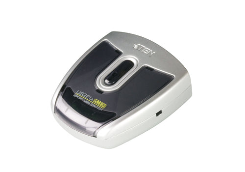 Data Switch ATEN US221A 0.48 Gbit/s Black Silver Plastic