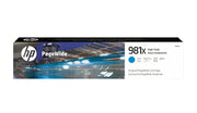 HP 981X High Yield Cyan Original PageWide Cartridge ink cartridge