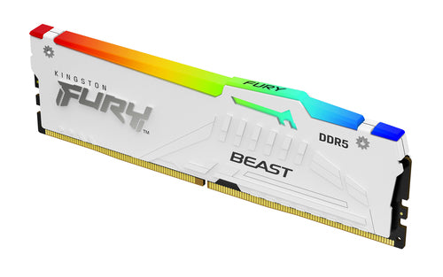 Memory Module Kingston FURY Beast 64GB DDR5 6000MT/s CL30 DIMM RGB - KF560C30BWEAK2-64