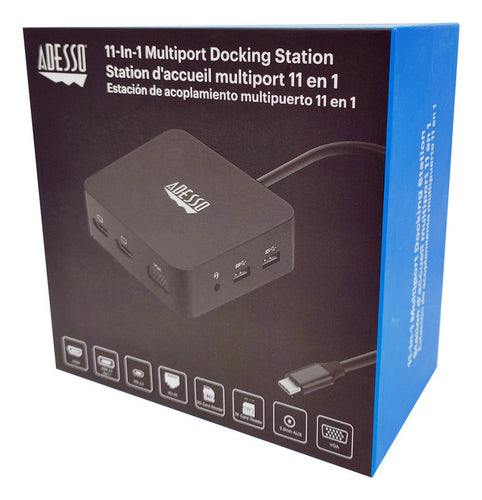Adesso AUH-4050 laptop dock/port replicator