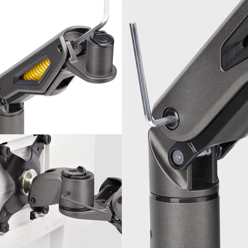 Desk Mount Monitor Arm for 32-Inch Display VESA 100x100 Fully Articulating Black