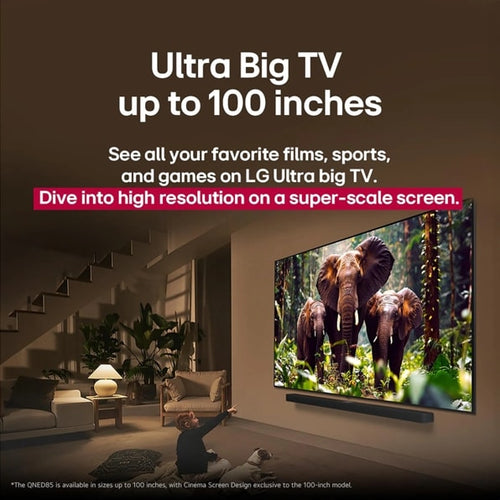 LG QNED evo AI 65QNED85AUA TV
