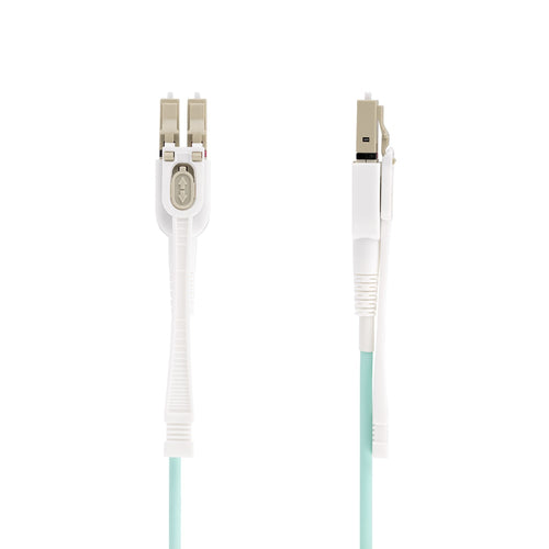 Multimode Fiber Optic Cable 4m LC to LC OM4 100G Bend Insensitive