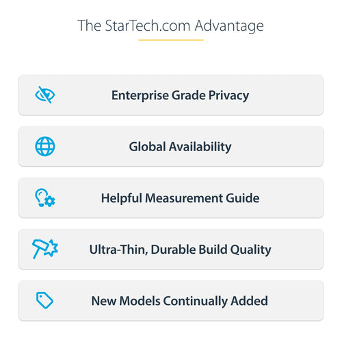 Privacy Filter StarTech.com 14 Inch 16:10 Anti-Glare 51% Blue Light Reduction - 14LT6-PRIVACY-SCREEN