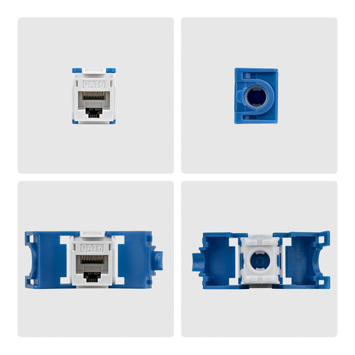 StarTech.com C6KEYTL180WH24PK keystone module