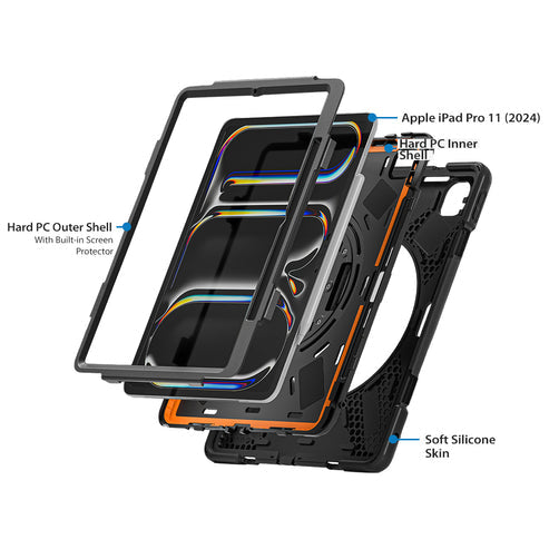 Strike Group CAS-STK APP IPAD PRO 11 2024 RGD PTC tablet case