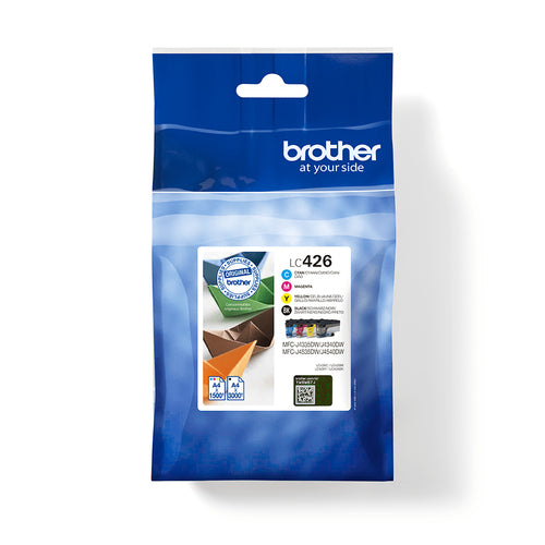 Ink Cartridge Brother LC426VAL Black Cyan Magenta Yellow 4-Pack - LC426VAL