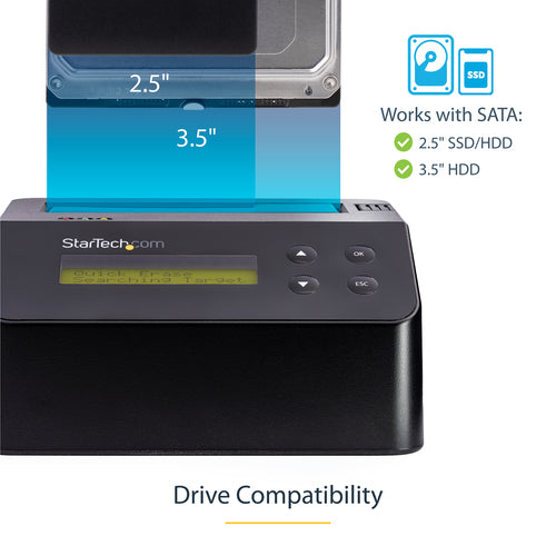 StarTech.com SDOCK1EU3P data storage device part/accessory