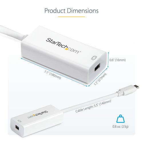 StarTech.com CDP2MDP USB graphics adapter