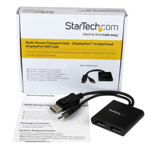StarTech.com MSTDP122DP video splitter