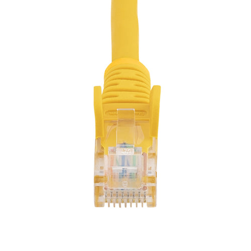 Networking Cable StarTech.com 25 ft Yellow Snagless Category 5e UTP 350 MHz