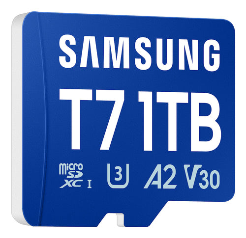 Memory Card Samsung T7 1TB MicroSDXC UHS-I 170MB/s Class 3 V30 - MB-MB1T0T/WW