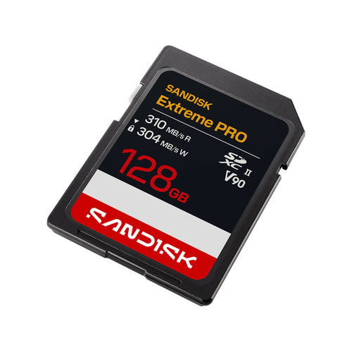 SanDisk Extreme PRO SD UHS-II V90 Card - 128GB