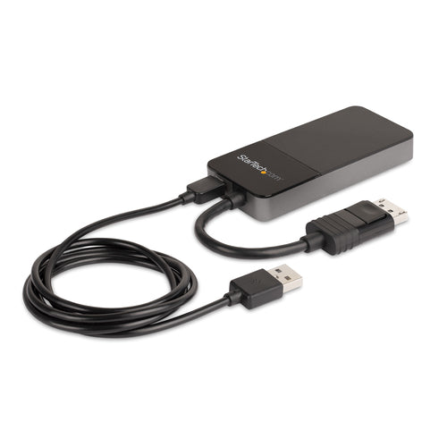 DisplayPort 1.4 Video Splitter 3 Port Multi-Monitor-Adapter 4K 8K Ultra HD