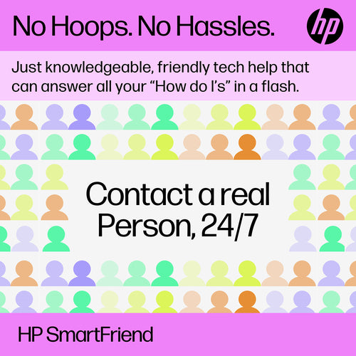 Remote Support Service HP SmartFriend 1 Year 24/7 Warranty