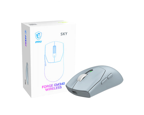 MSI Forge Gm340 Wireless Sky mouse