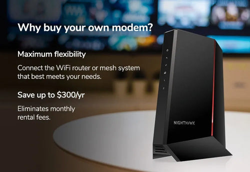 NETGEAR CM2500-100S modem