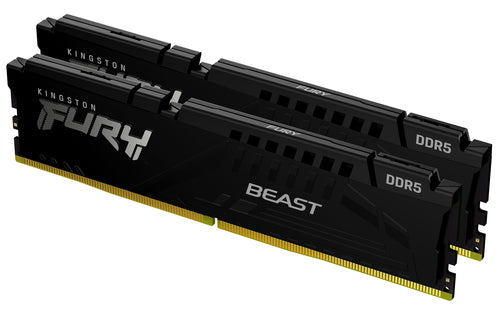 Memory Module Kingston FURY Beast 16GB 5600MT/s DDR5 CL36 DIMM Kit of 2 - KF556C36BBEK2-16