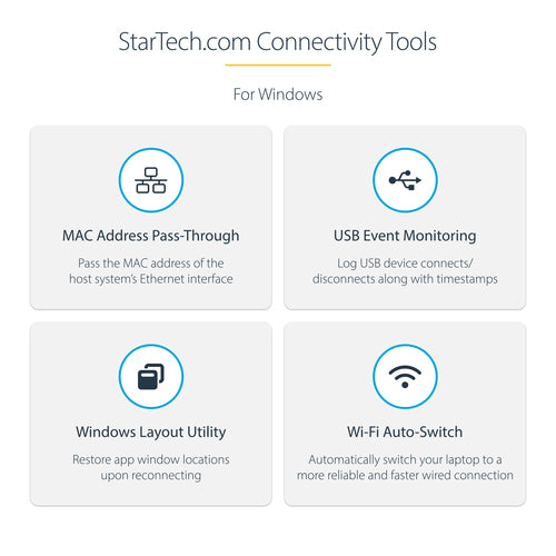 StarTech.com DKM31C3HVCPD laptop dock/port replicator