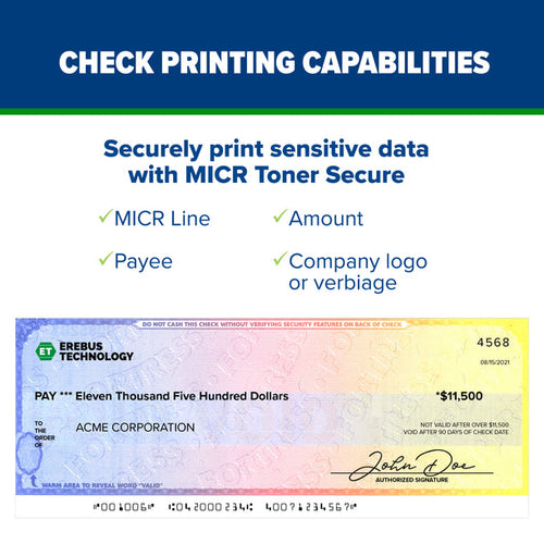 TROY 4001dn MICR
