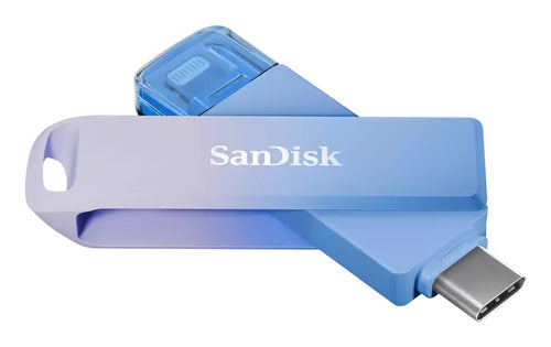 USB Flash Drive SanDisk Creator Phone Drive 128GB USB-C Lightning 90MB/s - SDIXD0N-128G-GN6TP