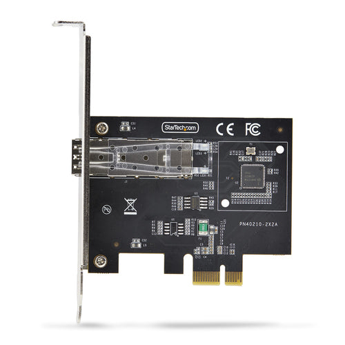 StarTech.com 1-Port GbE SFP Netzwerkkarte - Intel I210-IS - PCIe 2.1 - Gigabit Ethernet-NIC