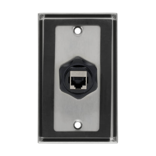 RJ45 Bulkhead Coupler Tripp Lite N206-BC01-IND IP68 Shielded Cat5 Cat6