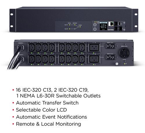CyberPower PDU44007 power distribution unit (PDU)