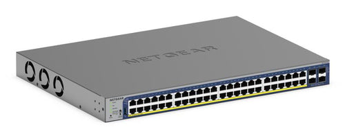 Network Switch NETGEAR GS752TXP 52-Port PoE Gigabit 10G Rack Mount - GS752TXP-300EUS