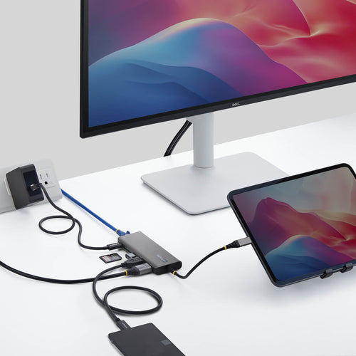 USB-C Multiport Adapter StarTech 177B 4K 60Hz 140W PD 3-Port Hub - 177B-USBC-MULTIPORT