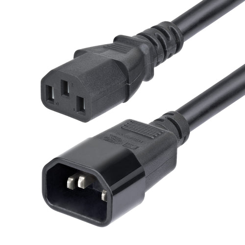 Power Extension Cord StarTech.com PXTC13C141415FNA 15ft C14 to C13 15A 250V