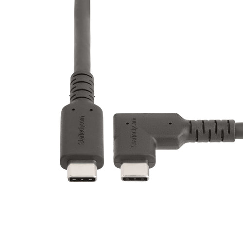 USB-C Cable 1.6ft Right Angle 10Gbps USB 3.2 Gen 2 100W