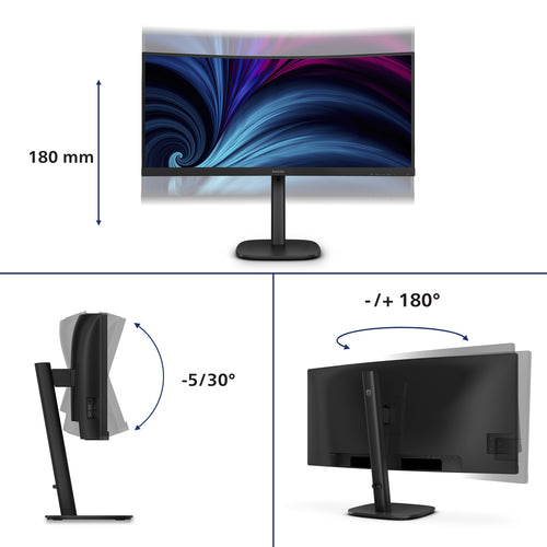 Philips 3000 series 34B2U3600C/75 computer monitor