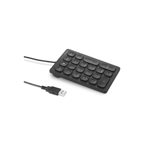 Wired Numeric Keypad Kensington Compact Design USB Connection