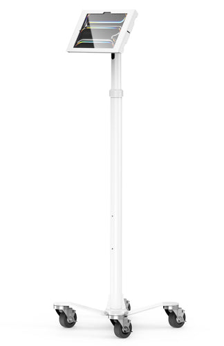 Compulocks iPad Pro 11" Apex Enclosure Rolling Cart - White