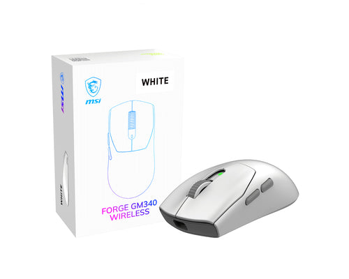 MSI Forge Gm340 Wireless White mouse