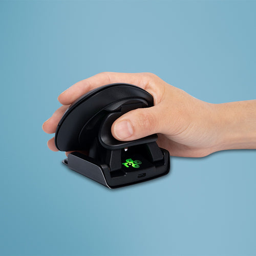 Ergonomic Wireless Mouse R-Go Twister Bluetooth USB 2400 DPI Ambidextrous