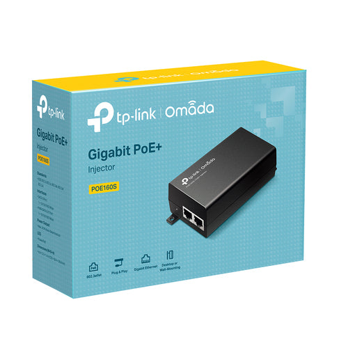 PoE+ Injector TP-Link Omada POE160S Gigabit Ethernet 10/100/1000 - POE160S