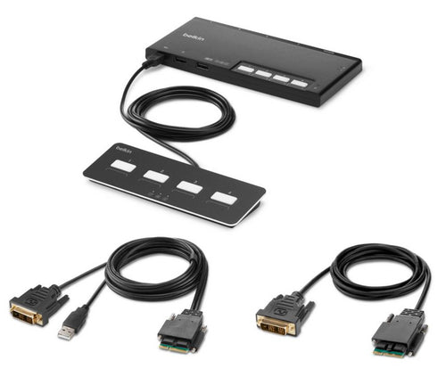 Belkin F1DN104MOD-DD-4 KVM switch