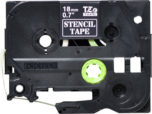 Label Making Tape Brother STE-141 TZ/TZe Black 1.8 cm - STE141
