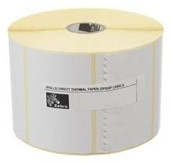 Printer Label Zebra 3013453-T White Self-Adhesive Thermal Transfer - 3013453-T