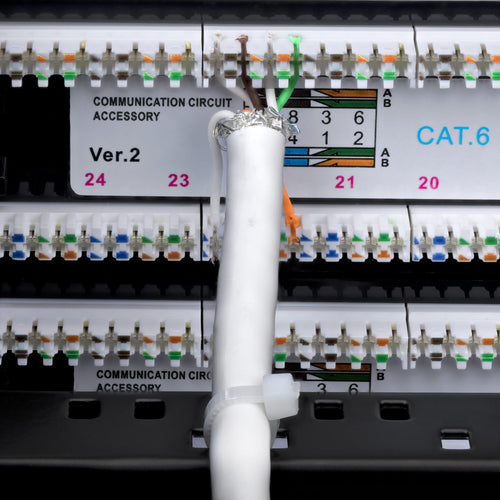 48-Port 2U Rackmount Cat6 Ethernet Patch Panel UTP RJ45 10/100/1000Base-T