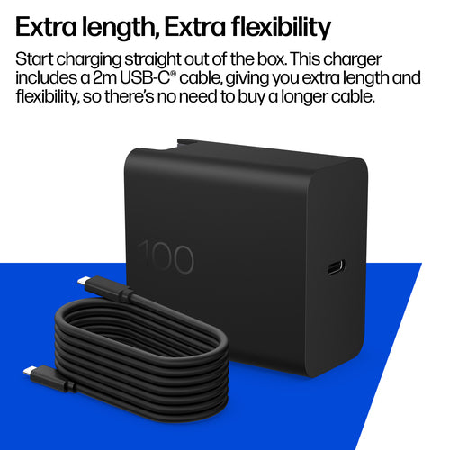 HP 100W GaN Wall Charger power adapter/inverter