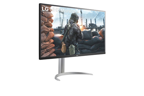 LG 27BP55U-B 27" 4K Ultra HD LED Monitor - Silver