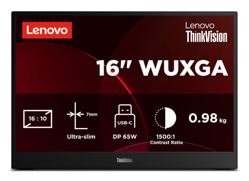 Lenovo ThinkVision M16 computer monitor