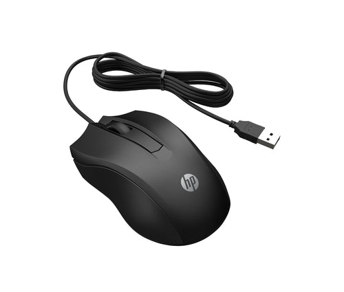 HP 105 Black Wired mouse