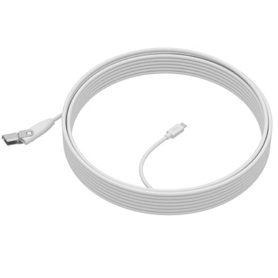 Video Conferencing System Logitech 952-000047 Rally Mic Pod Extension Cable White - 952-000047
