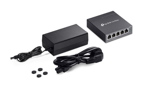 Network Switch TP-Link Omada DS105GP 5-Port Gigabit PoE Wall-Mountable