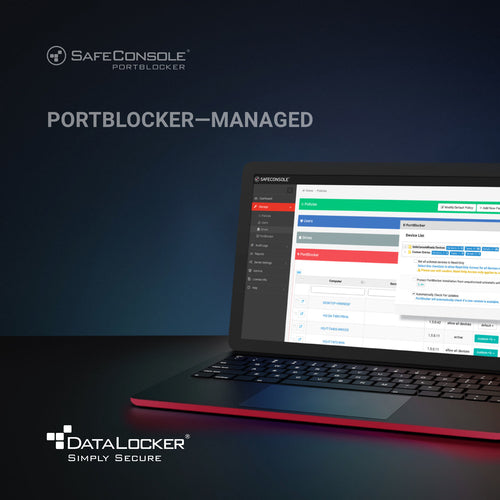 DataLocker SafeConsole PortBlocker Managed USB DLP 3 Years